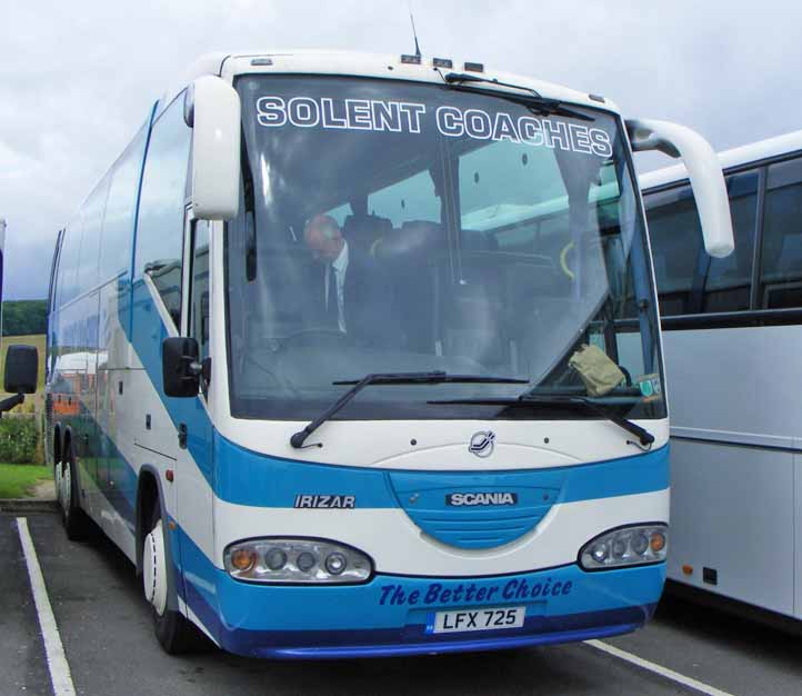 Solent Coaches Scania Irizar Century LFX725